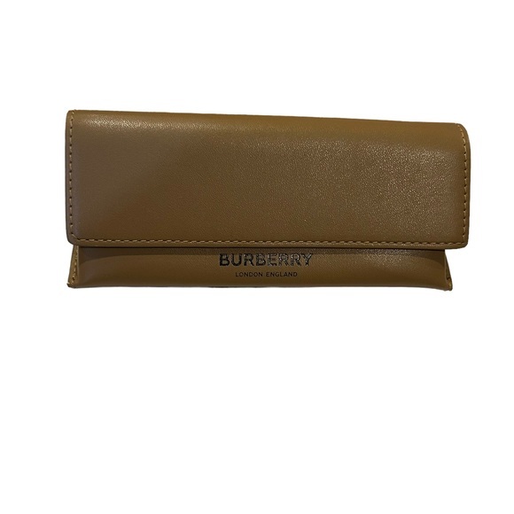 Burberry‎ Tan Leather Eyeglass Case - Picture 2 of 7